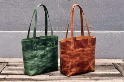 Women's Handmade Leather Tote Bags & Handbags
