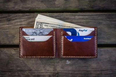Personalized Handmade Leather Business Card Holders & Wallets - Galen  Leather