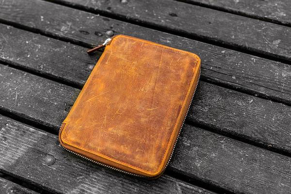 crazy horse brown leather goods