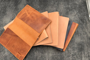 SECONDS Leather Slim A5 Notebook / Planner Cover  - Multiple Colors - 430