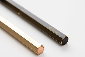 Ystudio Classic Revolve-Portable Fountain Pen-Brass