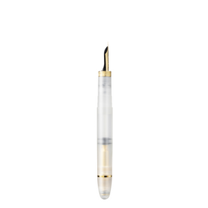 Omas Ogiva Demonstrator Fountain Pen with Gold Trim