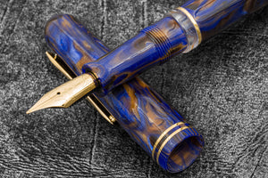 Gioia Metis Crepuscolo Fountain Pen - Gold Trim