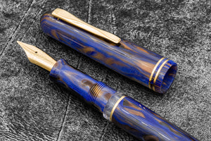 Gioia Metis Crepuscolo Fountain Pen - Gold Trim