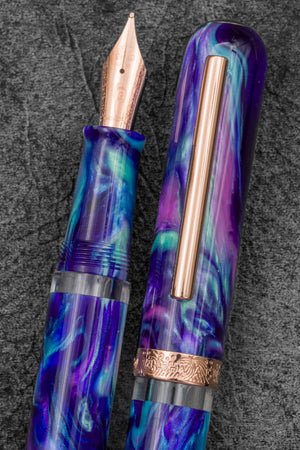 Nahvalur & Galen Exclusive Fountain Pen Nature - Aurora Polaris