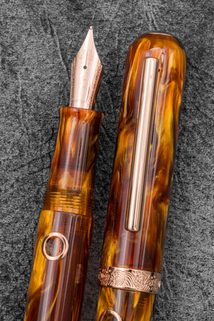 Nahvalur & Galen Exclusive Fountain Pen Nature - Sunset Ember