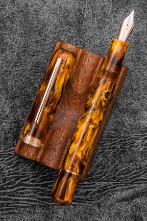 Nahvalur & Galen Exclusive Fountain Pen Nature - Sunset Ember