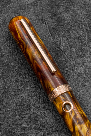 Nahvalur & Galen Exclusive Fountain Pen Nature - Sunset Ember