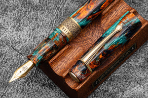 Kilk & Galen SE Celestial Fountain Pen - Bohemian Twilight