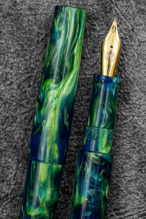 Galen X Studyo Agackakan - Fountain Pen V1 - Cenote - 2