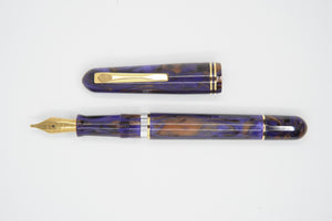 Gioia Metis Crepuscolo Fountain Pen - Gold Trim