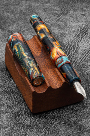 Galen X Studyo Agackakan - Fountain Pen V1 - Twilight Cenote