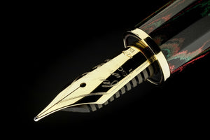 SCRIBO FEEL Ebonite Fountain Pen - Sassi Neri