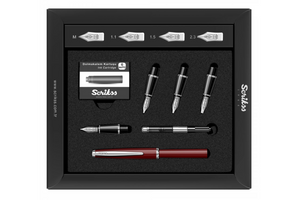 Scrikss Vintage 33 Fountain Pen Calligraphy Set - Black