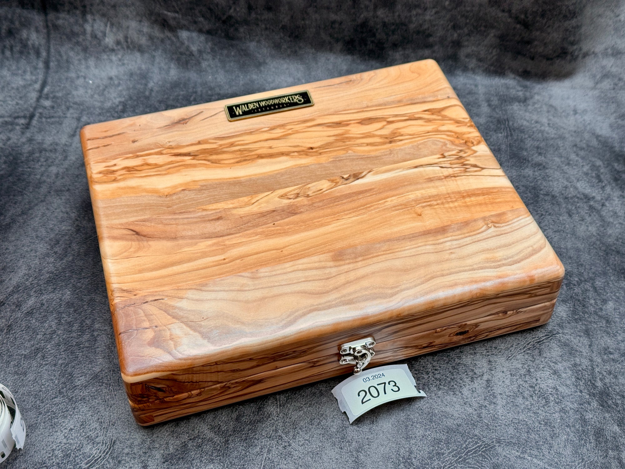 SECONDS The Writing Box - Olive Wood Special Edition - 2073