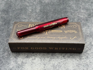 Kaweco Sport Fountain Pen Carmine - Galen Leather SE