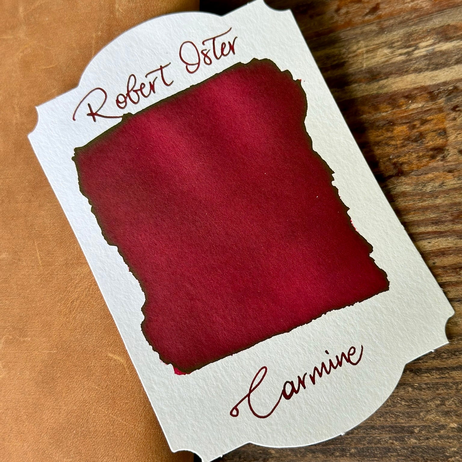 Robert Oster x Galen Carmine Ink