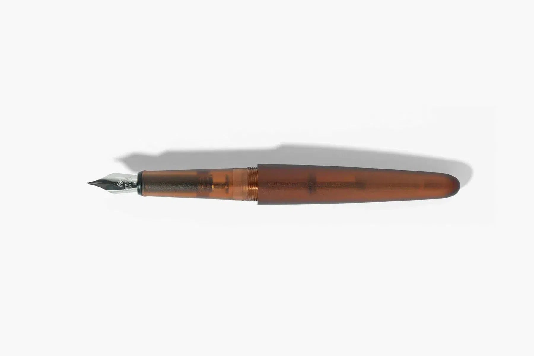 Kakimori Frost Fountain Pen - Amber