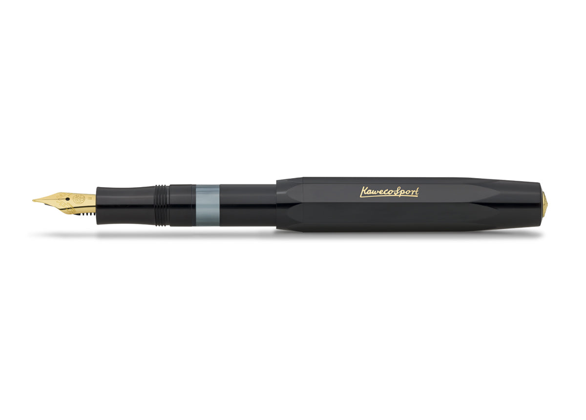 Kaweco Piston Classic Sport Fountain Pen - Black