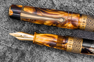 Kilk & Galen SE Celestial Fountain Pen - Tortoise