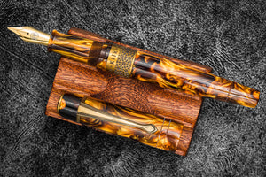 Kilk & Galen SE Celestial Fountain Pen - Tortoise