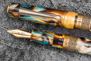 Kilk & Galen SE Celestial Fountain Pen - Tropical Canopy