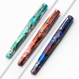 Leonardo - MZG 2.0 Fountain Pen - Galattica - Nana Rosa Rose Gold