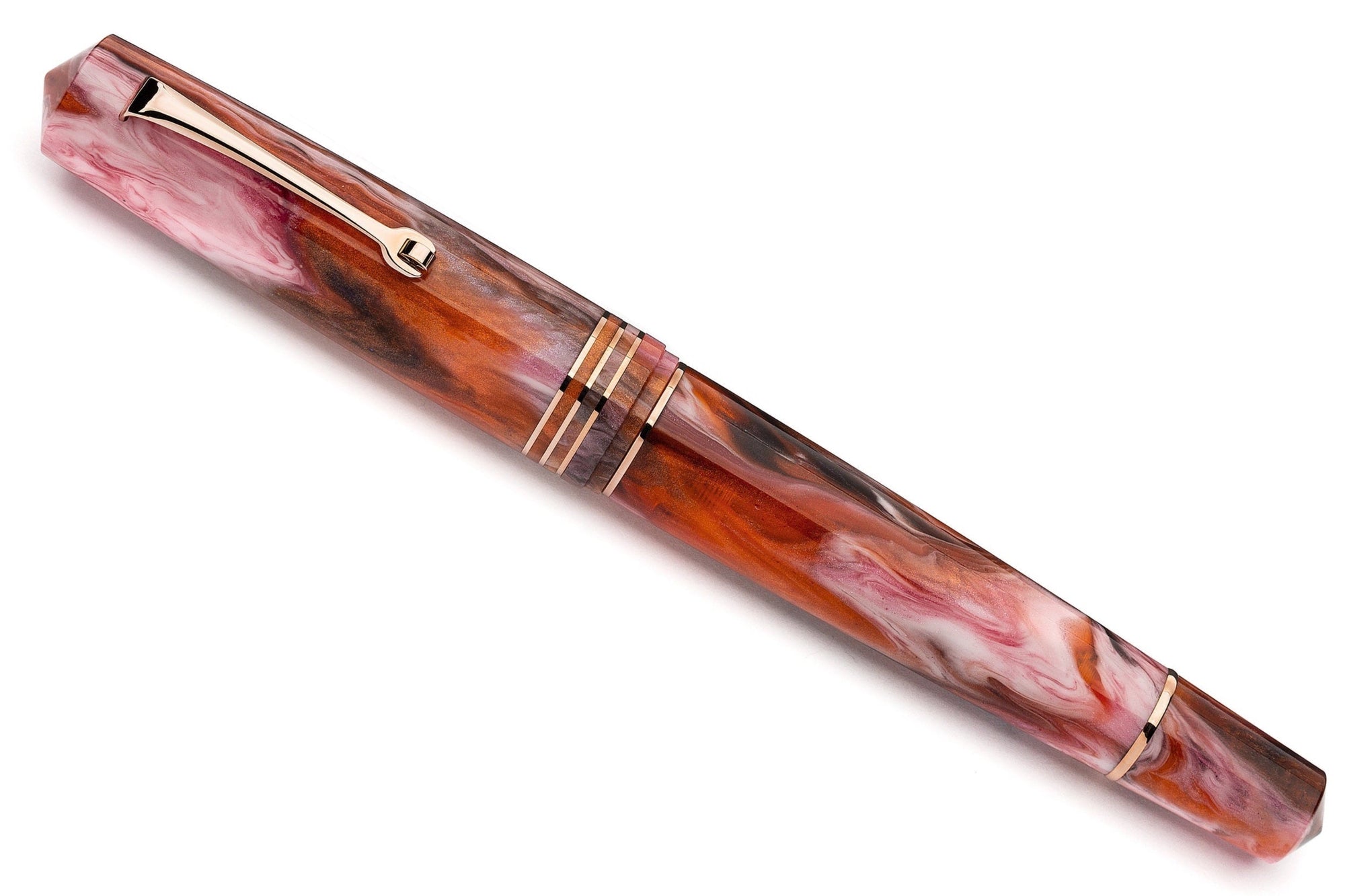 Leonardo - MZG 2.0 Fountain Pen - Galattica - Nana Rosa Rose Gold