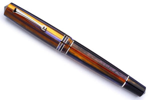 Leonardo - MZG 2.0 Fountain Pen - MZG 2.0 Sea Anemone Silver Trim