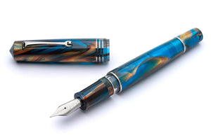 Leonardo - MZG 2.0 Fountain Pen - Stardust Silver Trim