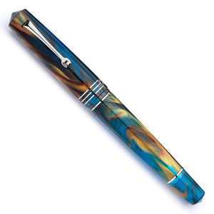 Leonardo - MZG 2.0 Fountain Pen - Stardust Silver Trim