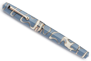 Leonardo Momento Zero Fountain Pen - Nuvola - Rose Gold