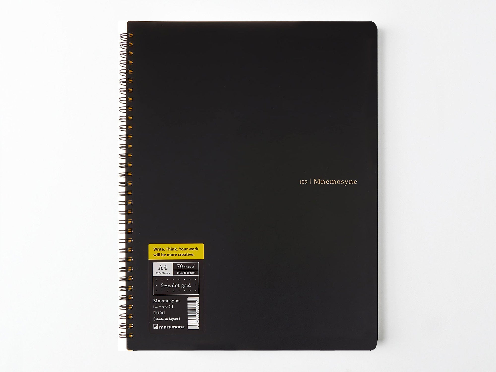 Maruman Mnemosyne Notebook - A4 Dotted - Galen Leather