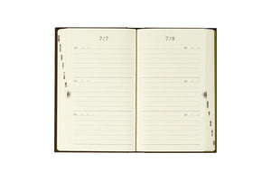 Midori 3 Years Diary - Door Design - Brown