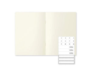 Midori MD Notebook Light A5 Blank 3-pack