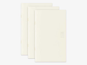 Midori MD Notebook Light B6 Slim Blank 3-pack