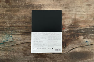 Stalogy 1/2 Year Notebook - A5 - Blank - 186 Pages - Black