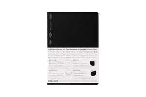 Stalogy 1/2 Year Notebook - A5 - Blank - 186 Pages - Black