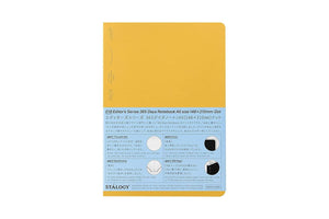 Stalogy 1/2 Year Notebook - A5 - Dot Grid - 186 Pages - Yellow