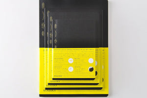 Stalogy 1/2 Year Notebook - A5 - Grid - 186 Pages - Yellow