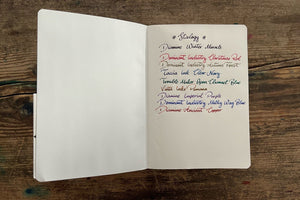 Stalogy 365Days Notebook - A6 - Grid - 368 Pages - Red