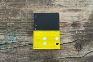 Stalogy 365Days Notebook - A6 - Grid - 368 Pages - Yellow