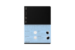 Stalogy Editor's Series 365Days Notebook - A5 - Dot Grid - 186 Pages - Black