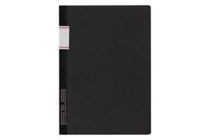 Stalogy Vintage Notebook - B5 - Lined - 104 Pages - Black