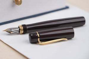 Ulpia 117 Ebonite Fountain Pen - Brown