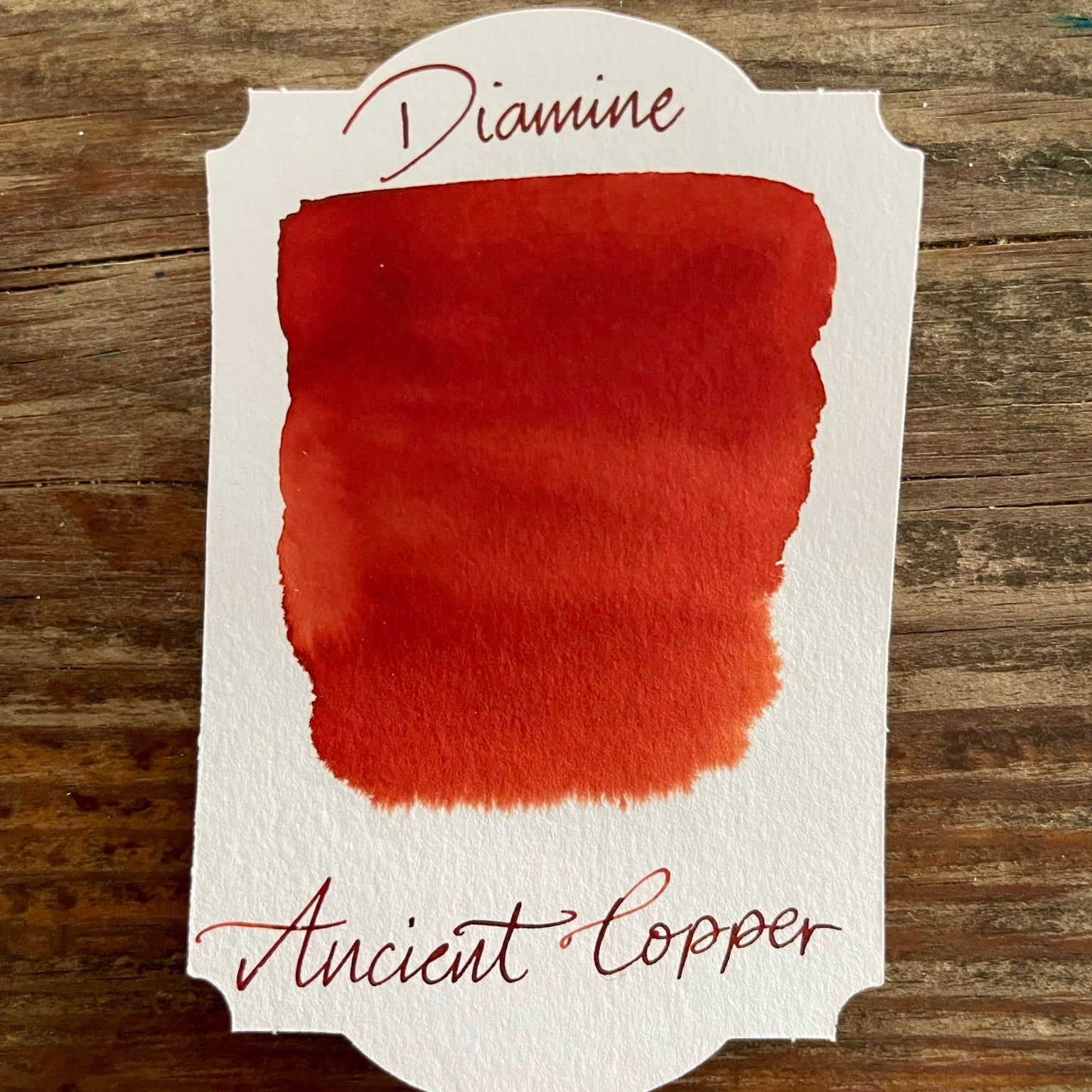 Diamine Ancient Copper - 80ml Bottled Ink