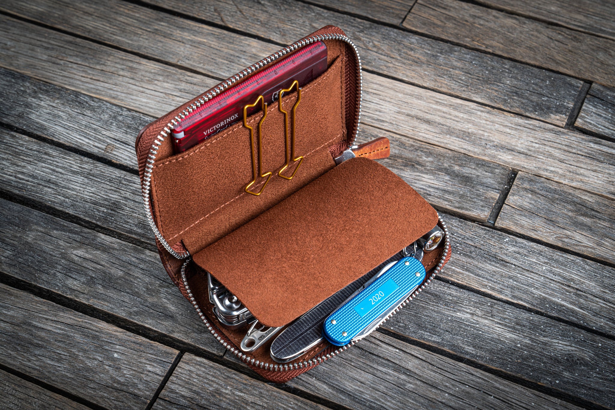 EDC Wallet - 100% Handmade in Turkey - Galen Leather