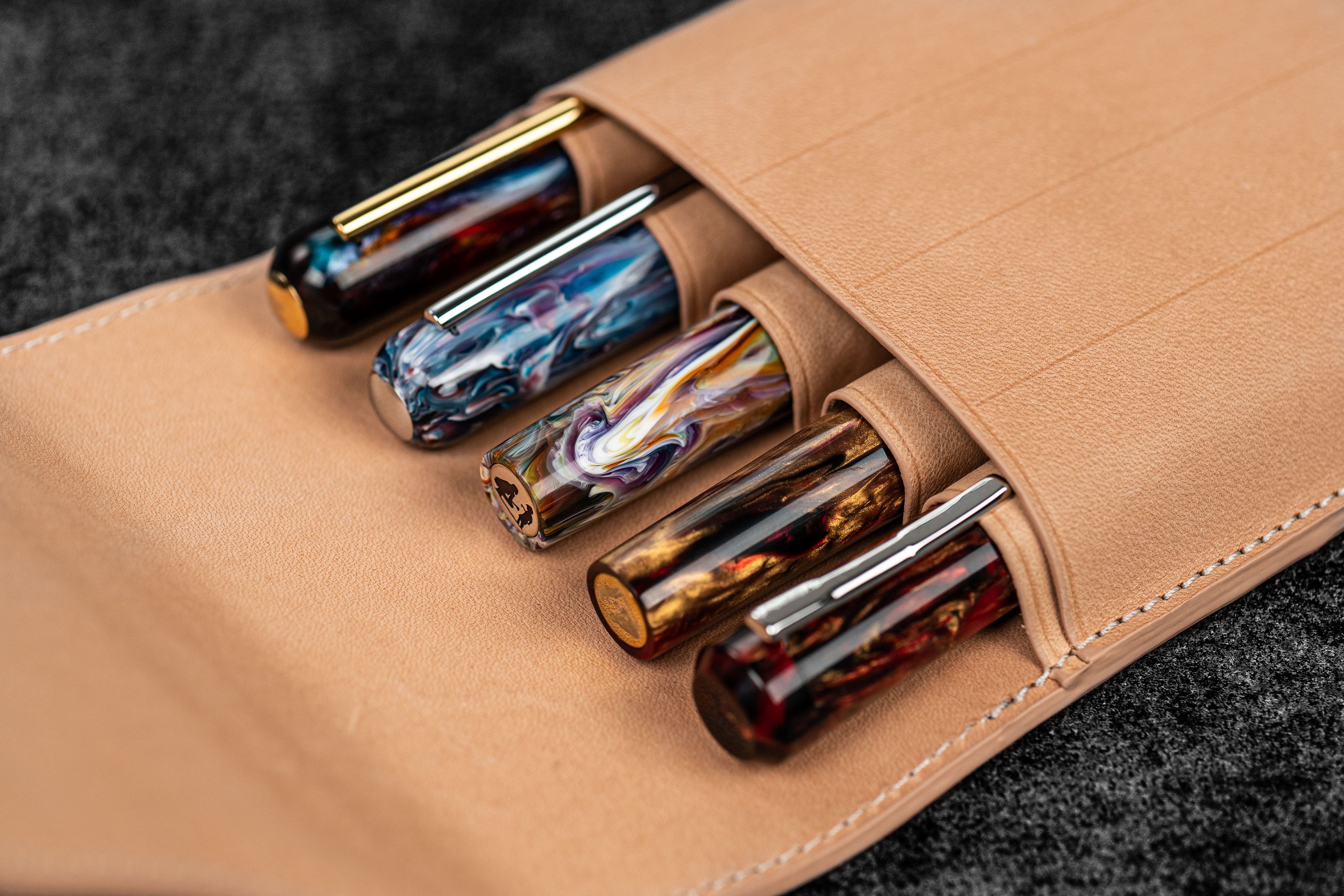Galen Leather Co. Flap Pen Case for Five Pens  Best Price in 2023 at  Federalist Pens and Paper
