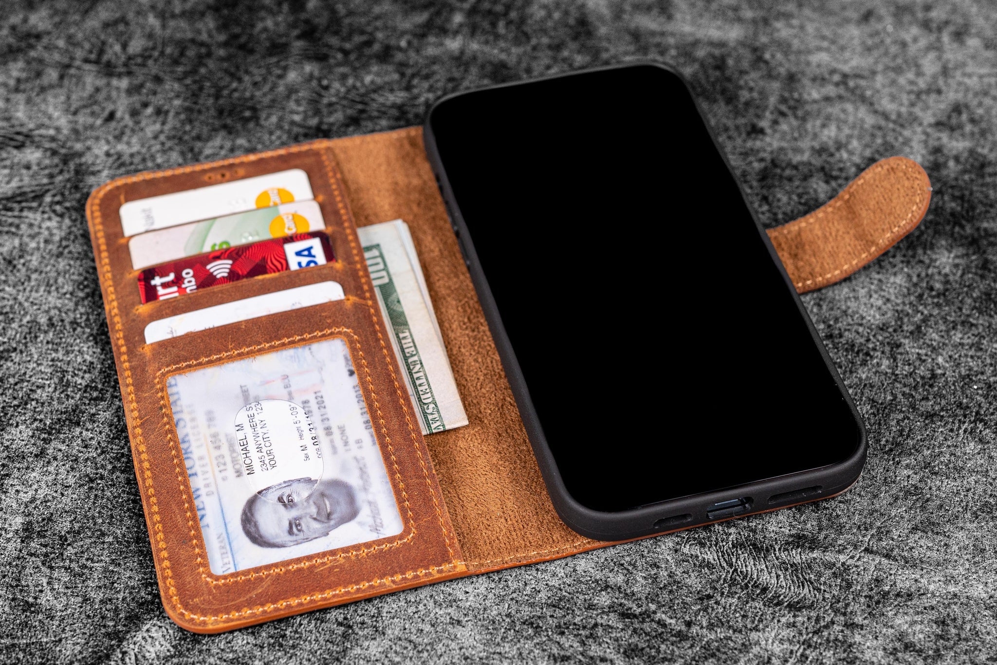 Custom iPhone 13 Mini Folio Wallet