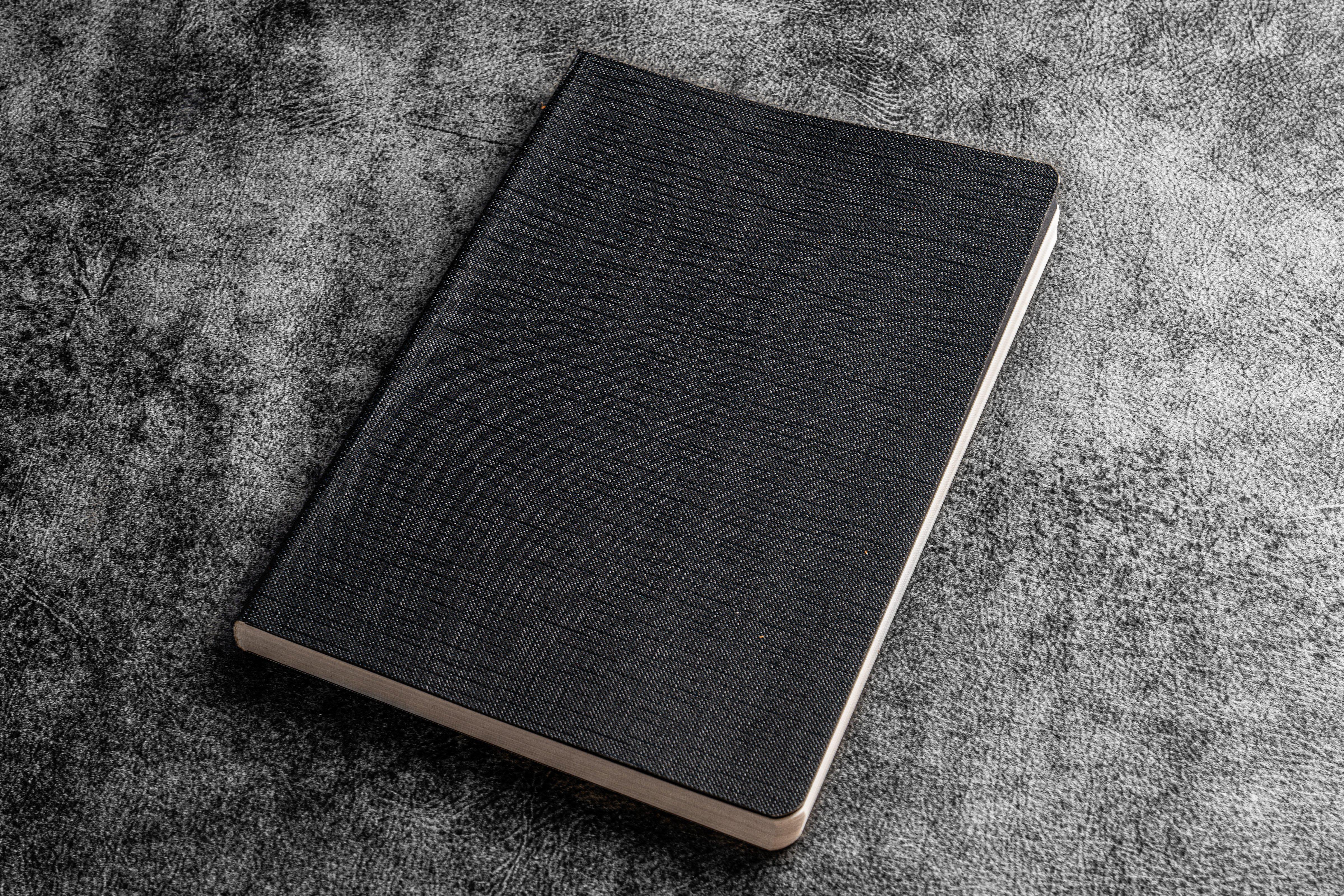 Luxury Leather Bound Soft Cover Sketch Book - Dark Brown Plain